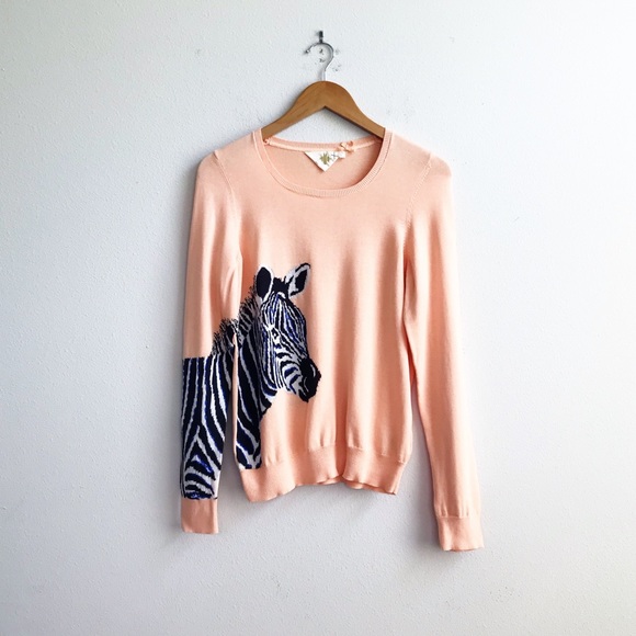 Anthropologie Sweaters - Anthropologie : Monogram Quagga Pullover Medium